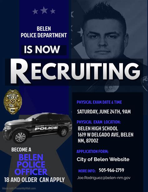 Police Recruitment - City of Belen