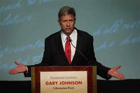 Gary Johnson Podium Memes - Imgflip