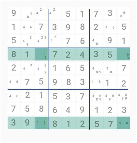 Sudoku X-Wing Strategy Explained