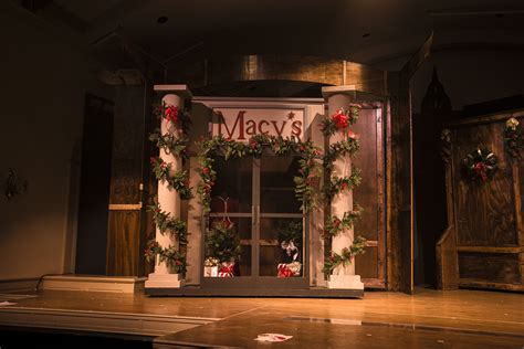 Entrance of Macy's - Miracle on 34th Street at Overshadowed Theatrical Productions. | Miracle on ...