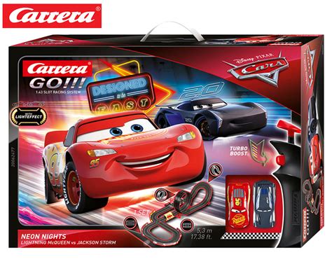 Carrera Go!!! Disney-Pixar Cars Neon Lights Slot Car Playset | Catch.co.nz