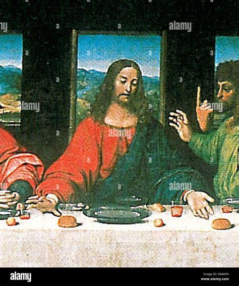 Jesus Last supper copy Stock Photo - Alamy