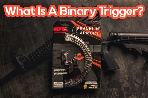 What Is A Binary Trigger? - Wideners Shooting, Hunting & Gun Blog