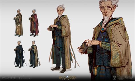 Professor Eleazar Fig Concept Art - Hogwarts Legacy Art Gallery