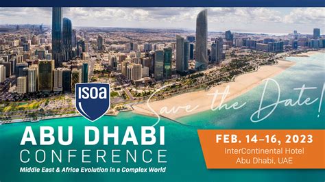 2023 ISOA Abu Dhabi Conference: Middle East & Africa Evolution in a Complex World