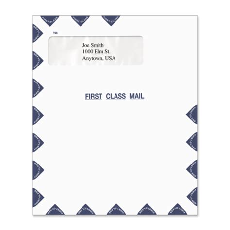 First Class Window | Tax Return Envelope | Mines Press