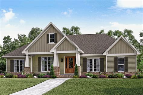 Craftsman Style House Plan - 3 Beds 2.5 Baths 2151 Sq/Ft Plan #430-141 - Houseplans.com