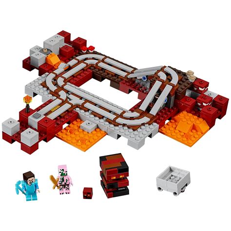 The Nether Railway 21130 | Minecraft® | Buy online at the Official LEGO ...