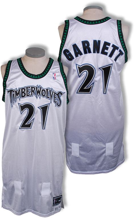 1999-2000 Kevin Garnett Minnesota Timberwolves Game Worn Jersey