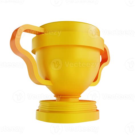 3D illustration colorful trophies 10851090 PNG