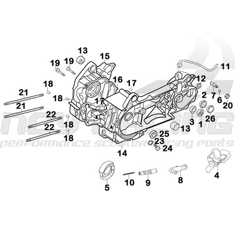 GY6 Engine Diagram | NCY STORE