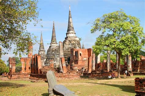 Wat Phra Si Sanphet in the Ayutthaya Historical Park