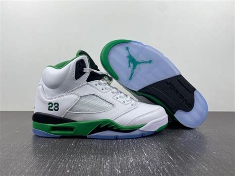 Air Jordan 5 "Lucky Green - SneakerCool.com