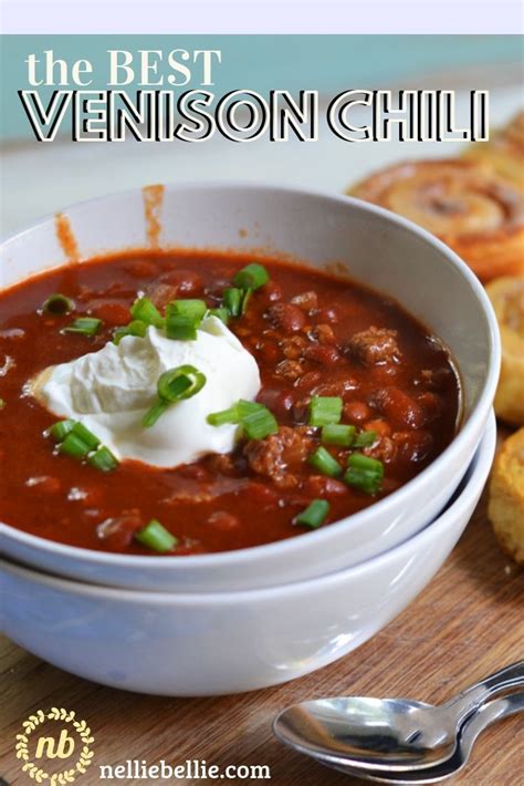 the BEST Venison Chili recipe from a Midwest kitchen! Easy to make and a great way to use deer ...