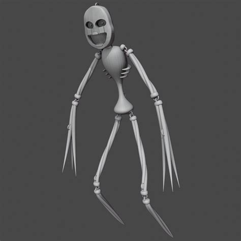 STL file FNAF Nightmare Puppet 🎃・Model to download and 3D print・Cults