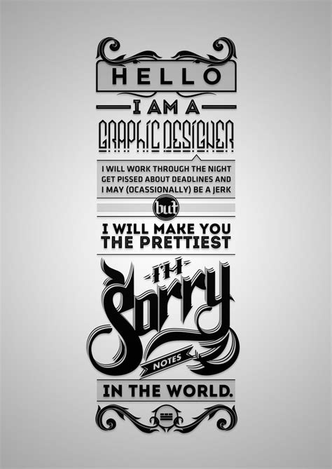 graphic design. #quote #words #typography #design I've always liked this style of typography. Ti ...