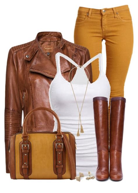 Cognac Leather Jacket Outfit! | Leather jacket outfits, Stylish eve ...