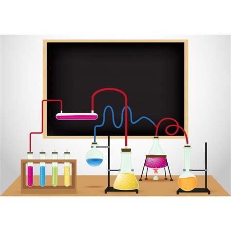 Premium Vector | Science class background