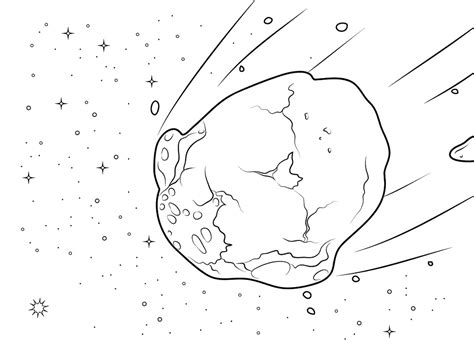 Cute Space Coloring Page - Free Printable Coloring Pages for Kids