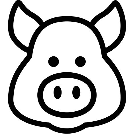 Pig Nose Drawing at GetDrawings | Free download