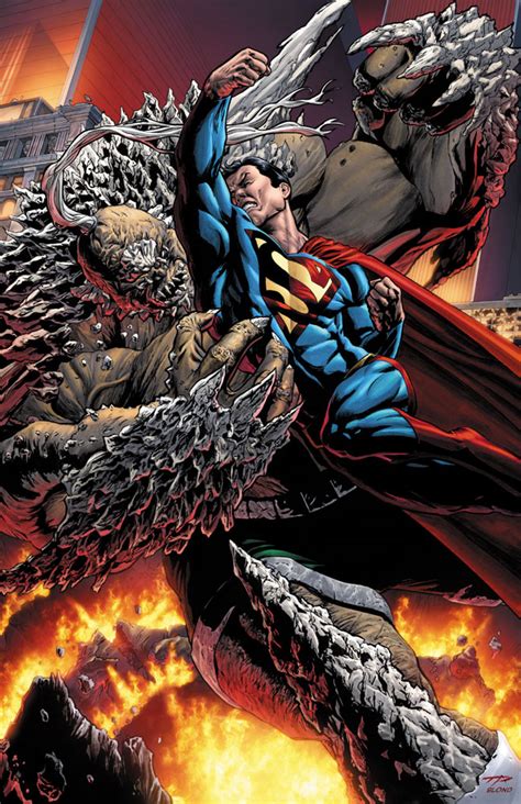 Superman vs. Doomsday - Comic Art Community GALLERY OF COMIC ART