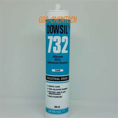 Promo Silicone Rtv 732 Dowsil Clear / Dowsil 732 Silicone Sealant Clear Diskon 17% di Seller ...