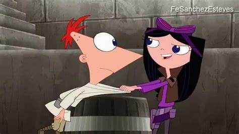 Phineas And Ferb Isabella Kisses Phineas