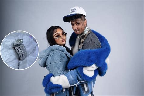 Blueface Proposed To Jaidyn Alexis With Huge Diamond Ring - rapplaya.com