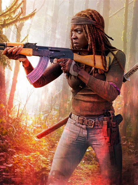 Michonne by Carrion Walking Dead Fan Art, Walking Dead Series, The ...