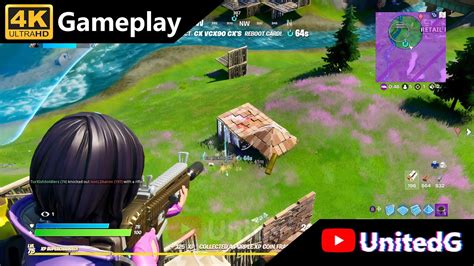 Fortnite - Xbox One X Gameplay 4K - YouTube