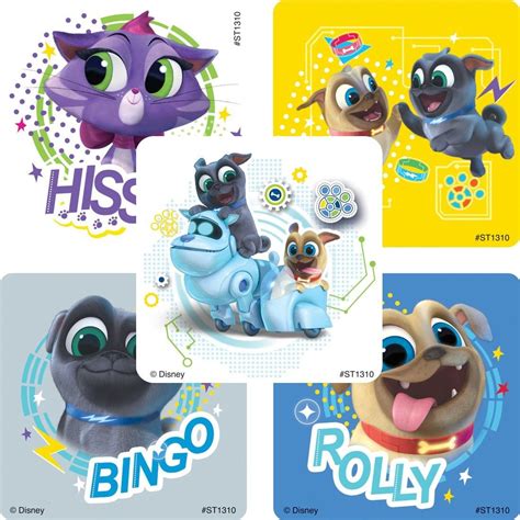 Puppy Dog Pals Stickers - Stickers from SmileMakers