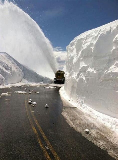 Beartooth Highway. May 2014. Clearing the way | Montana vacation, Visit ...