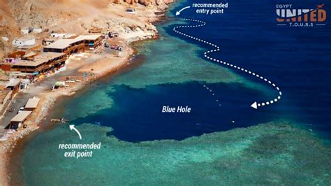 Blue Hole Red Sea - around 426 ft deep best-known in Dahab