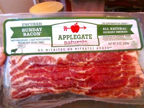 applegate bacon (Sunday Bacon) EXCELLENT GF DF and Casein Free..all natural..yay! (With images ...