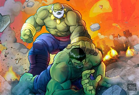 Maestro vs Hulk by REHone on DeviantArt