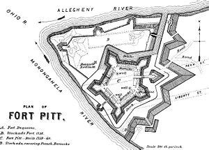 Fort Pitt (1) - FortWiki Historic U.S. and Canadian Forts