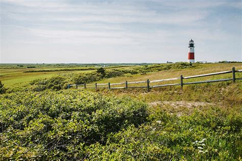 "Nantucket Lighthouse" by Stocksy Contributor "Raymond Forbes LLC" - Stocksy