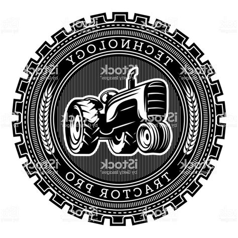 White Tractor Logo - LogoDix