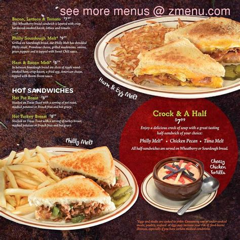 Menu at Valley Dairy Restaurant, Belle Vernon