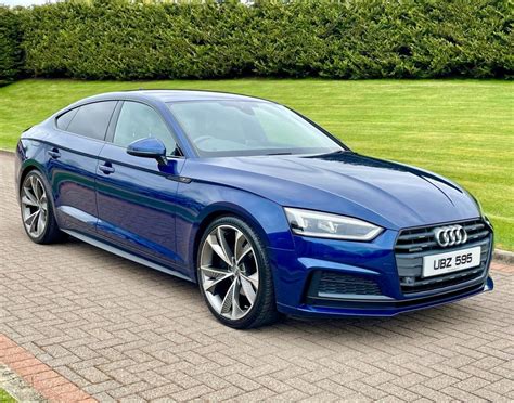 2018 Audi A5 2.0 SPORTBACK TDI QUATTRO S LINE 2.0 Diesel - Blue £20750 - MC autosales - Cars NI