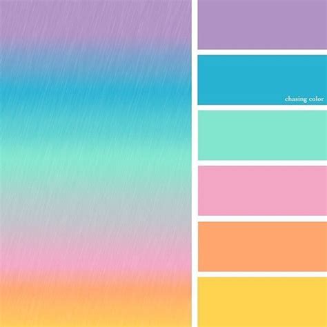The Best 14 Rainbow Pastel Color Palette - crowntrendarea