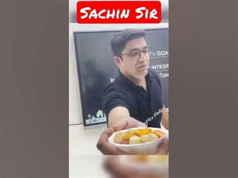 🥰Sachin Sir Studio Tour | Eating Fruits | Sachin Sir | PW Insider ...