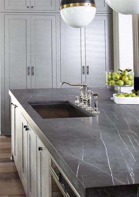 10 Best Gray Kitchen Countertops | Gray kitchen countertops, Granite ...