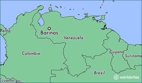 Where is Barinas, Venezuela? / Barinas, Barinas Map - WorldAtlas.com