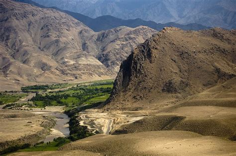 valle, montañas, durante el día, afganistán, paisaje, rocas, rocoso, barranco, naturaleza ...