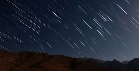 Star trails over the mountains in night sky image - Free stock photo - Public Domain photo - CC0 ...