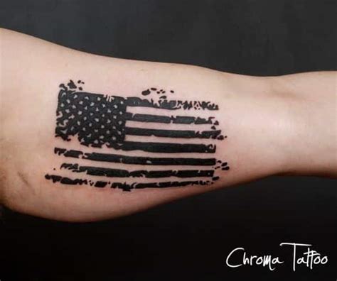 American Flag Tattoos for Men - Ideas and Designs for Guys