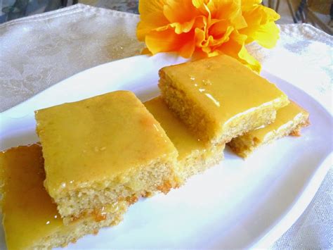 LEMON SQUARES WITH LEMON GLAZE