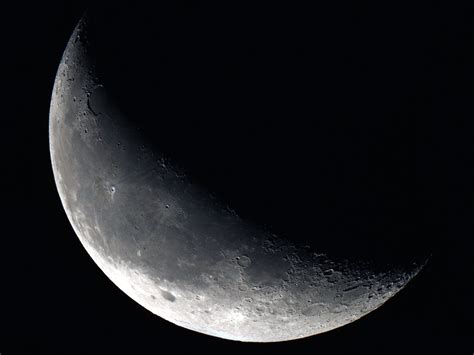 Waning Crescent Moon | Astronomy Pictures at Orion Telescopes