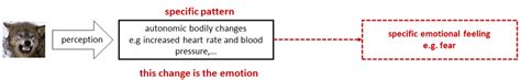 The Principle of the James-Lange-Theory | Download Scientific Diagram